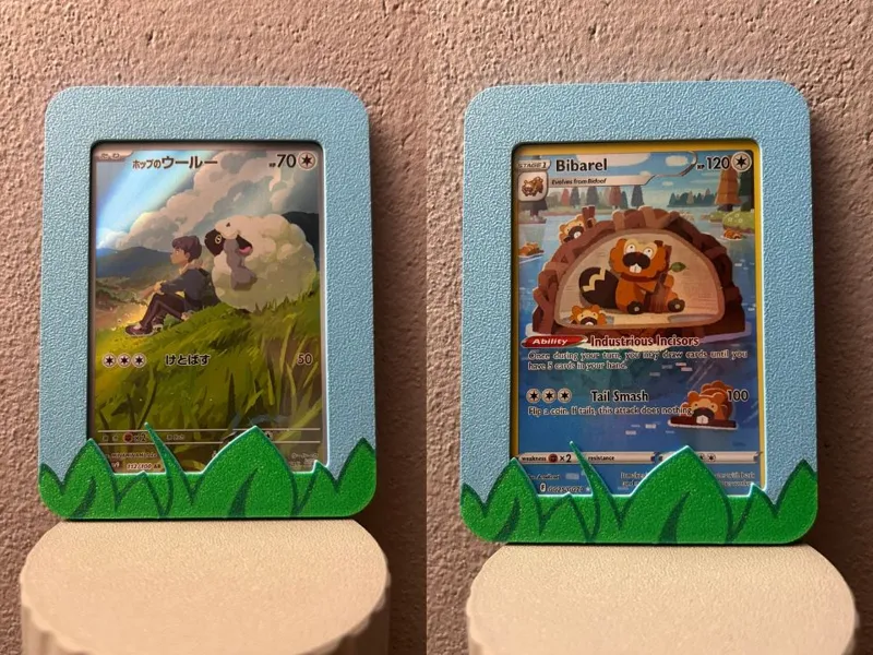 Grass TCG Toploader Bumper Frame Cover